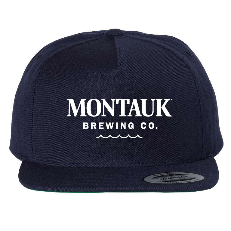 Montauk Grey Snapback Hat