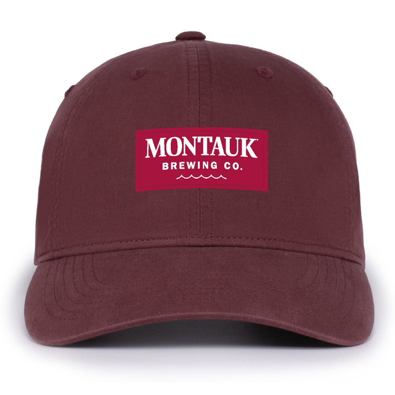 Montauk Dad Hat - Maroon