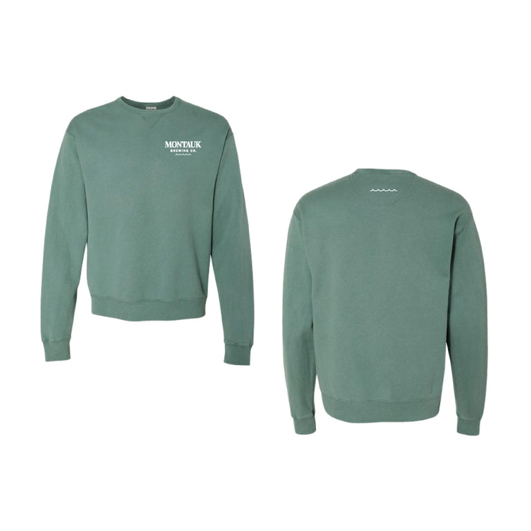 Montauk Classic Crewneck - Seafoam