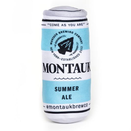 Montauk Summer Ale Beer Can Dog Toy