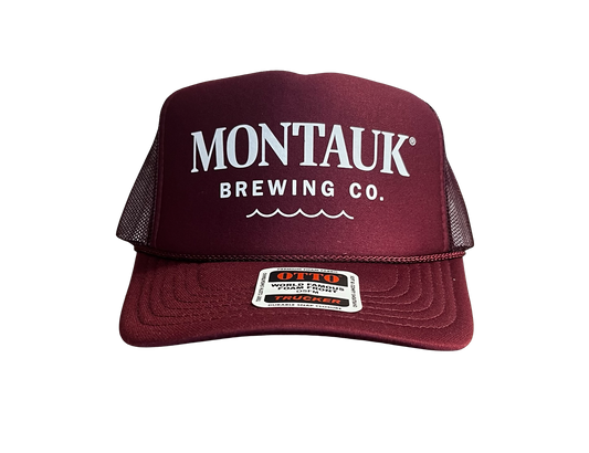 Maroon Foam Trucker Hat