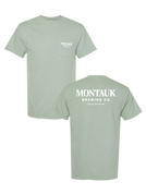 Montauk Brewing Co Pocket Tee Bay Green