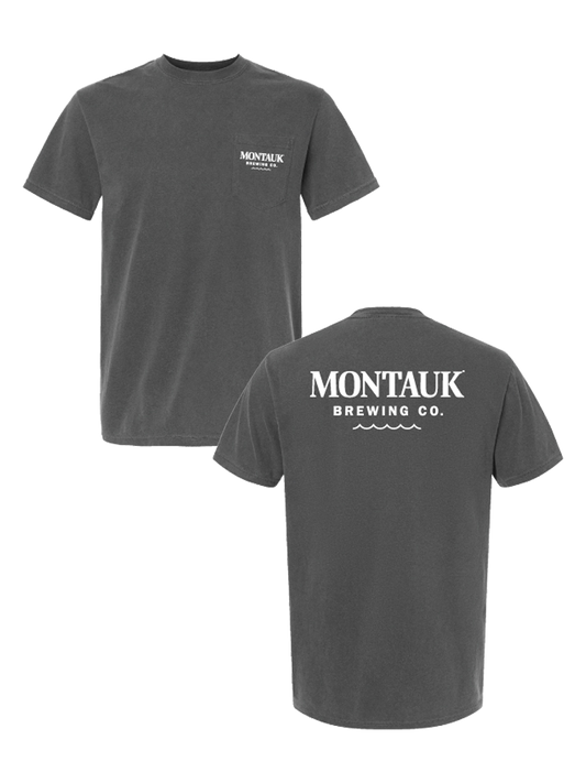 Montauk Brewing Co Pocket Tee Pepper