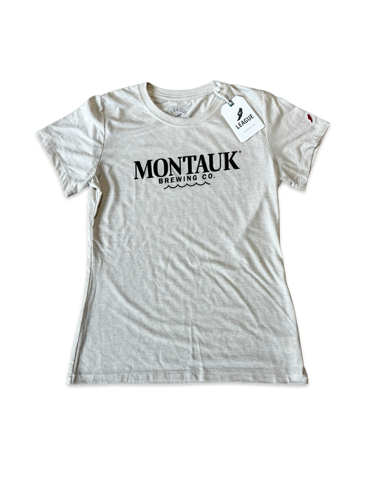 Montauk Brewing Co Womens Tee Cream